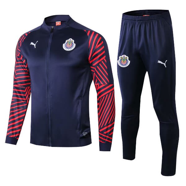 Survetement Football Chivas 2019-20 Bleu Rouge